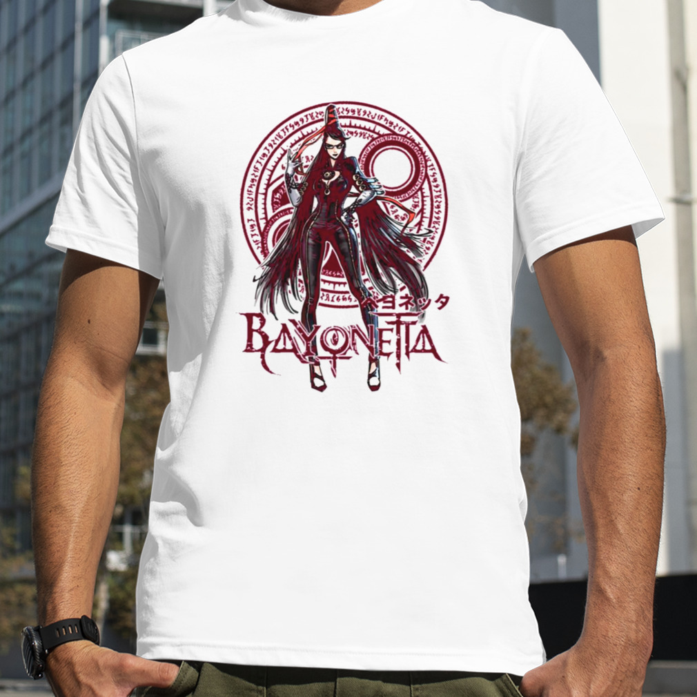Cerecita Red Deisgn Bayonetta shirt
