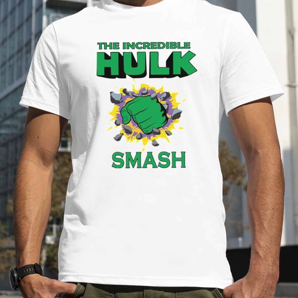 Smash Fist Incredible Hulk Marvel shirt