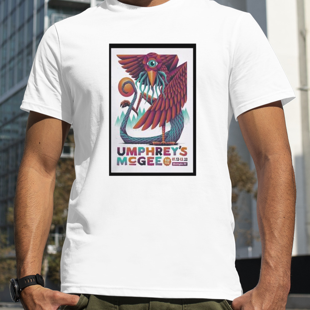 Umphrey’s mcgee january 12+13 2023 Washington shirt
