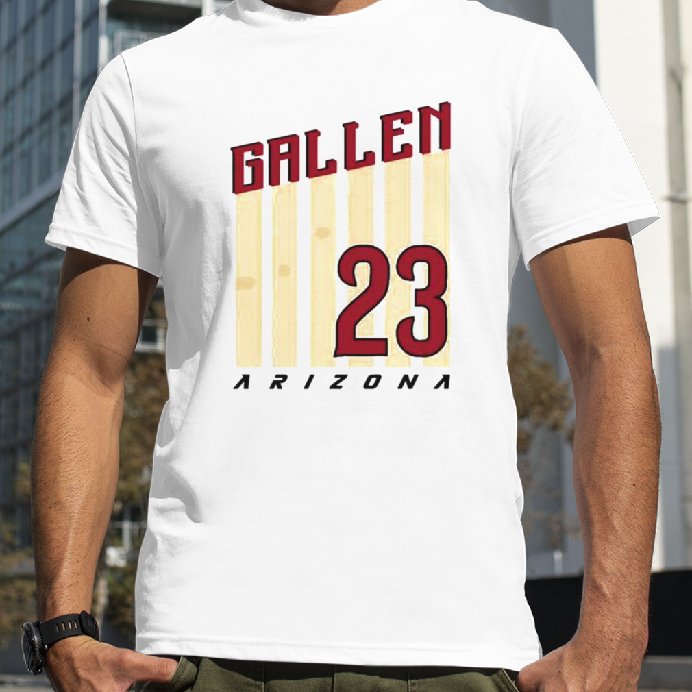 Zac Gallen 23 Arizona shirt