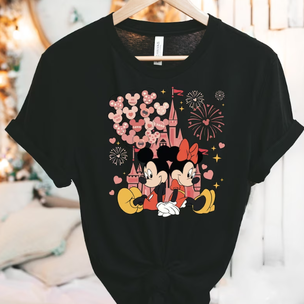 Mickey Minnie Valentines Shirt