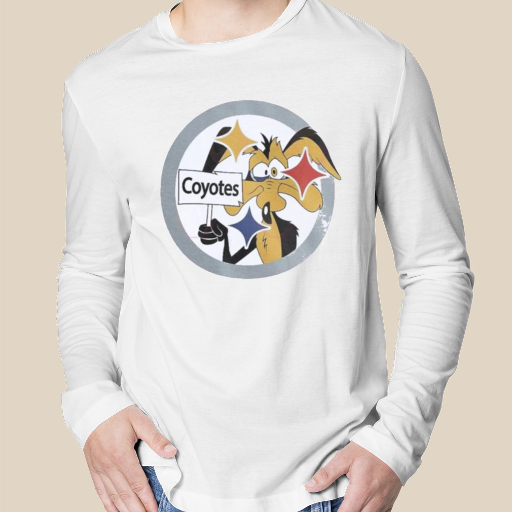 NFL Pittsburgh Steelers Wile E. Coyote T Shirt - Bring Your Ideas