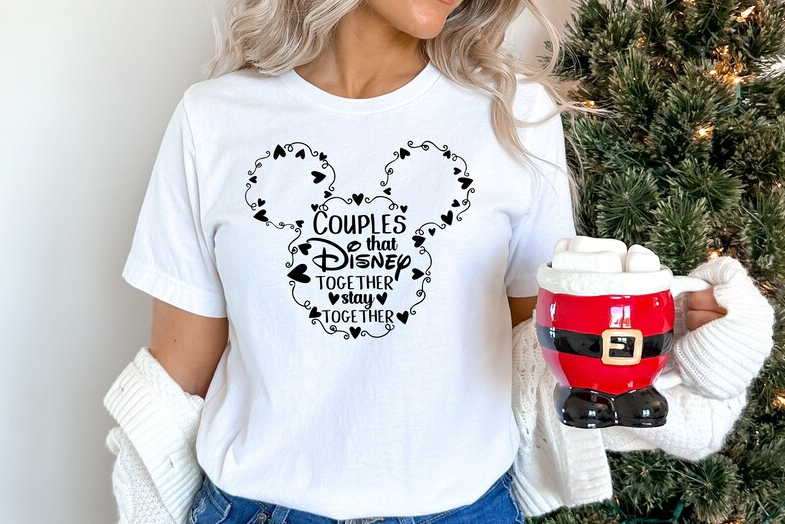 Couples Who Disney Together Stay Together T shirt