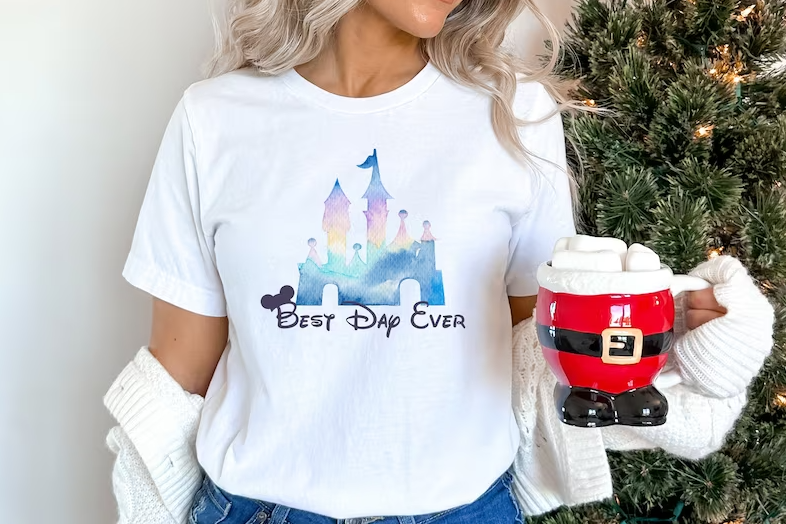 Disney Best Day Ever Castle Shirt