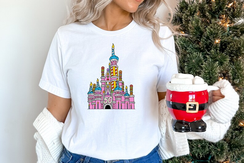 Disney Birthday Castle Shirt