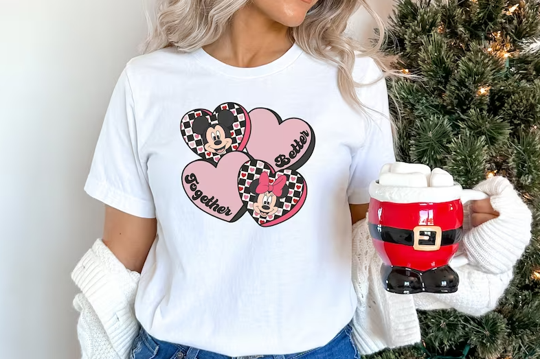 Mickey and Minnie  Better Together Shirt
