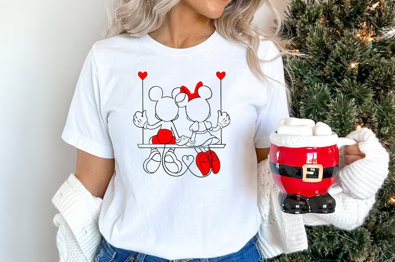 Mickey and Minnie Swing Shirt