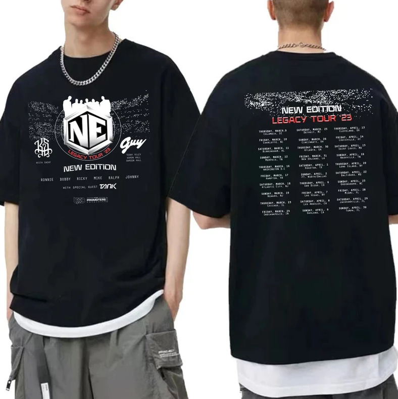 New Edition Legacy Tour 2023 T shirt