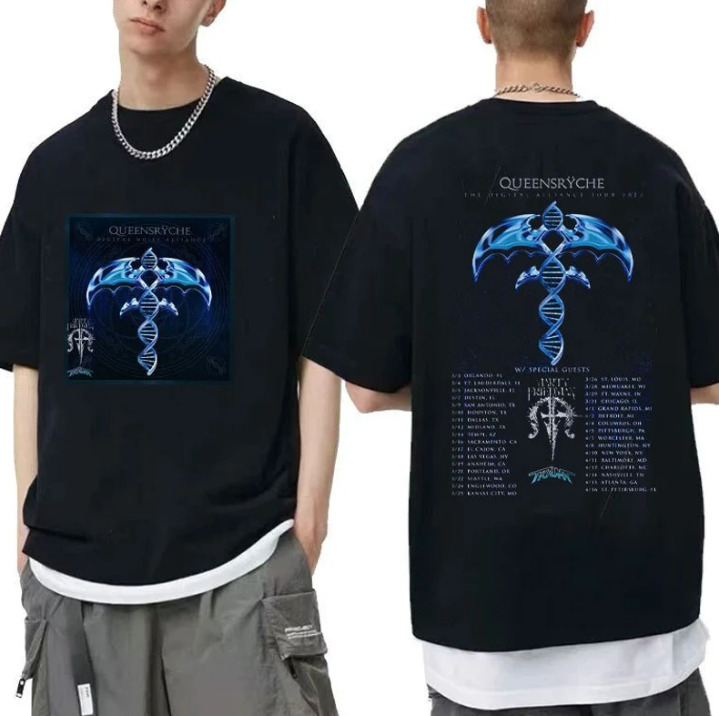 Queensryche The Digital Alliance Tour 2023 Shirt