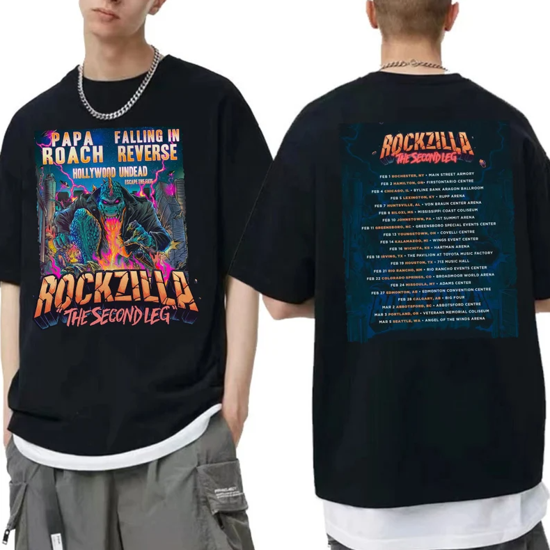 Rockzilla The Second Leg Tour 2023 Shirt