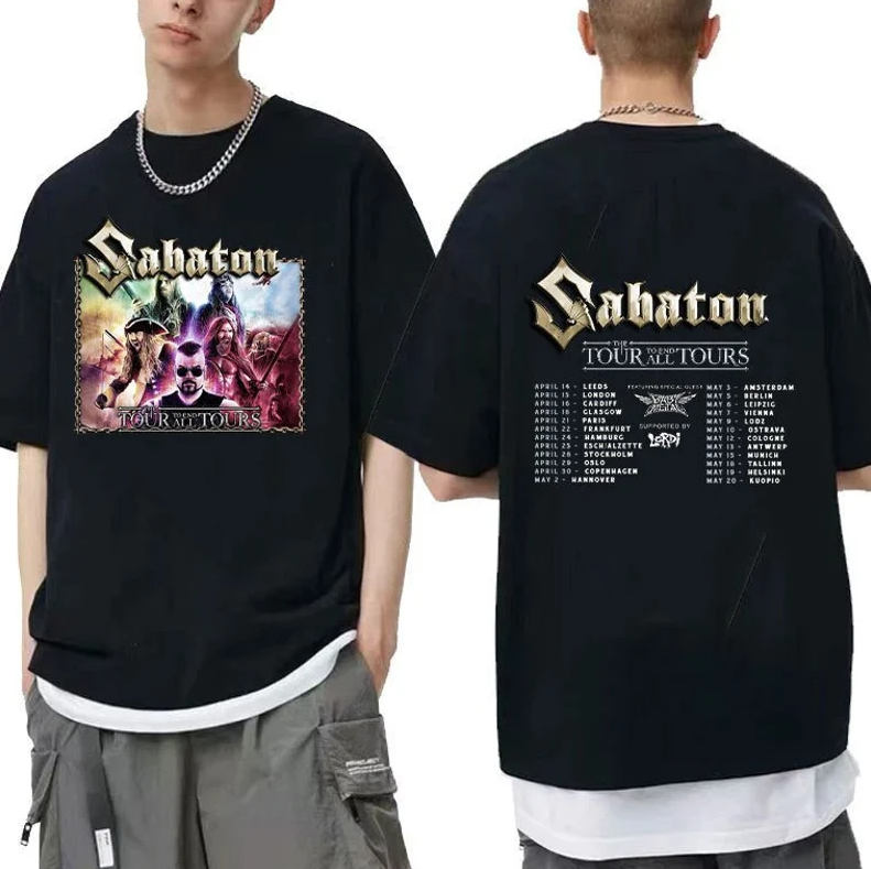 Sabaton Band Tour 2023 Shirt