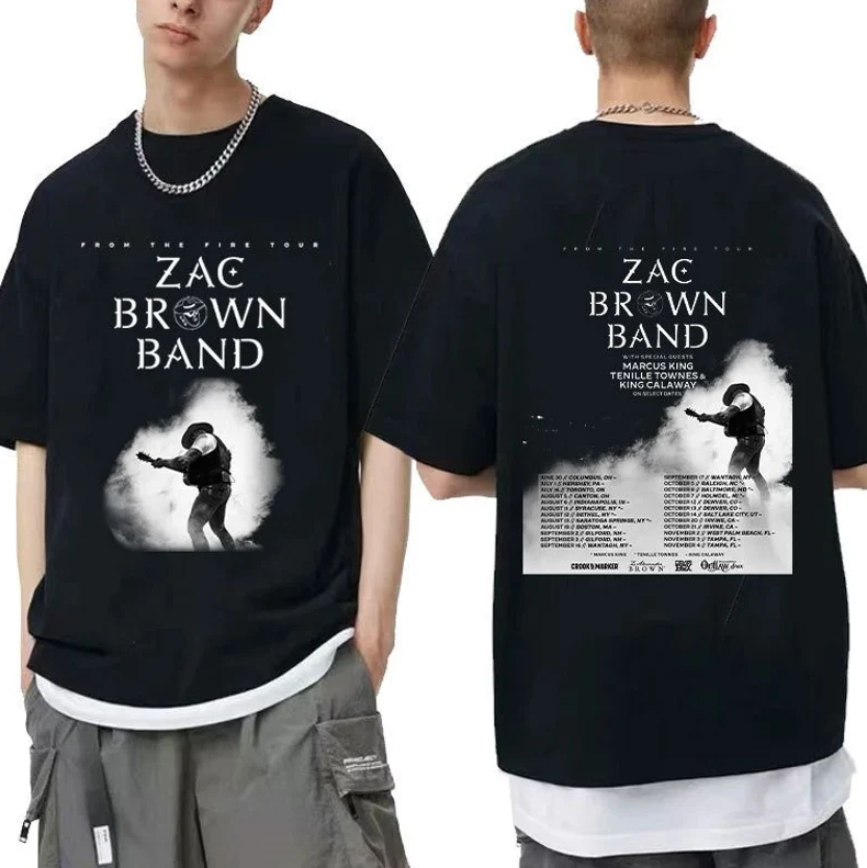 Zac Brown Band The Fire Tour 2023 T shirt