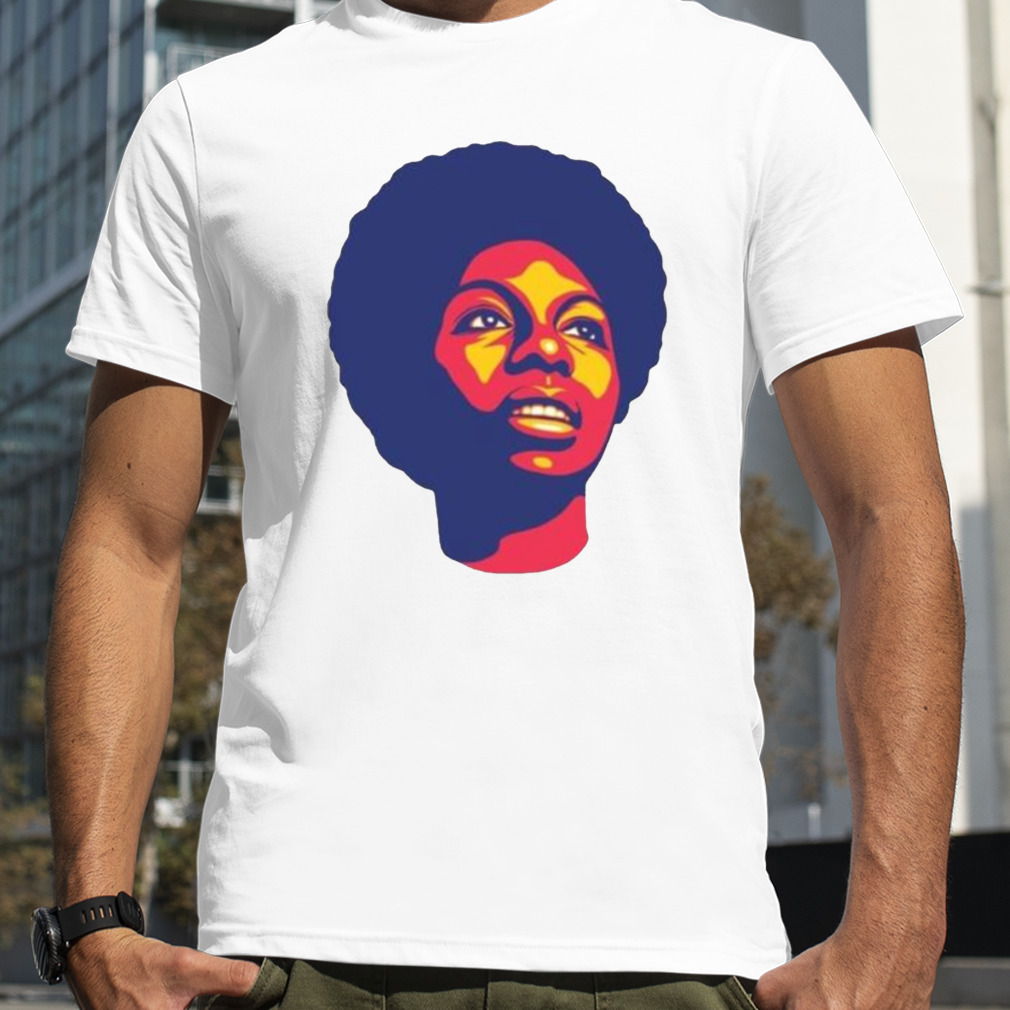 Vector Digital Art Nina Simone T-Shirt