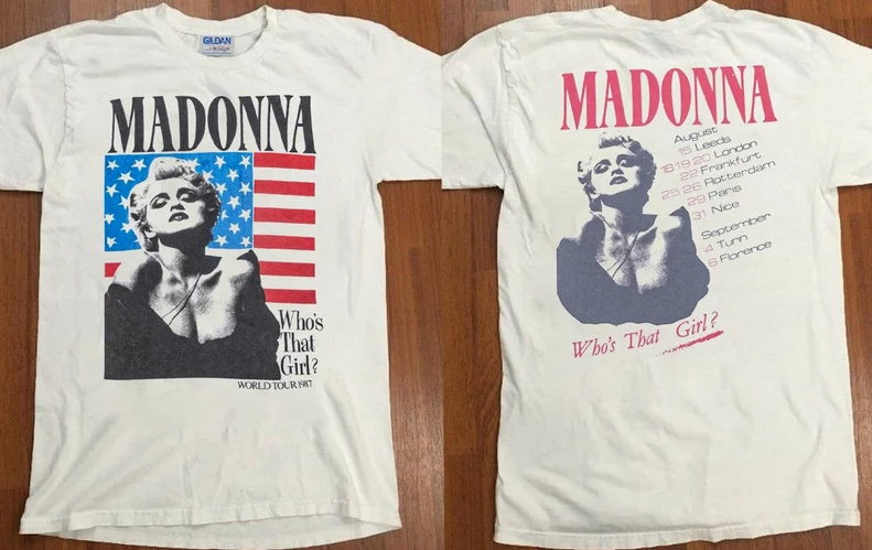 90s vintage Madonna Tシャツ Worldtour | tubosoliveira.com.br