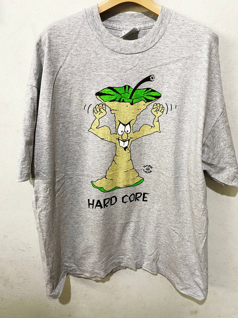 Vintage 90s Hardcore Apple Shirt