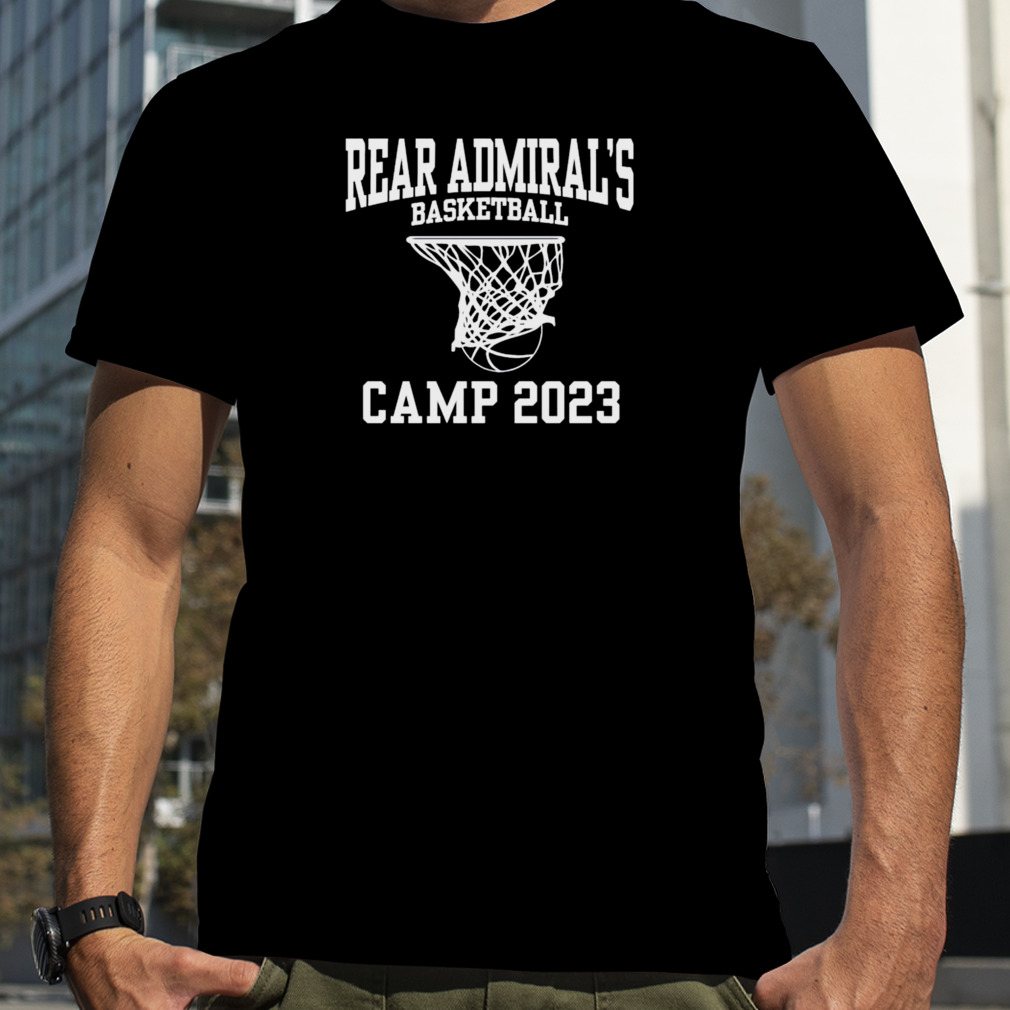 Rear Admiral’s Basketball Camp 2023 shirt