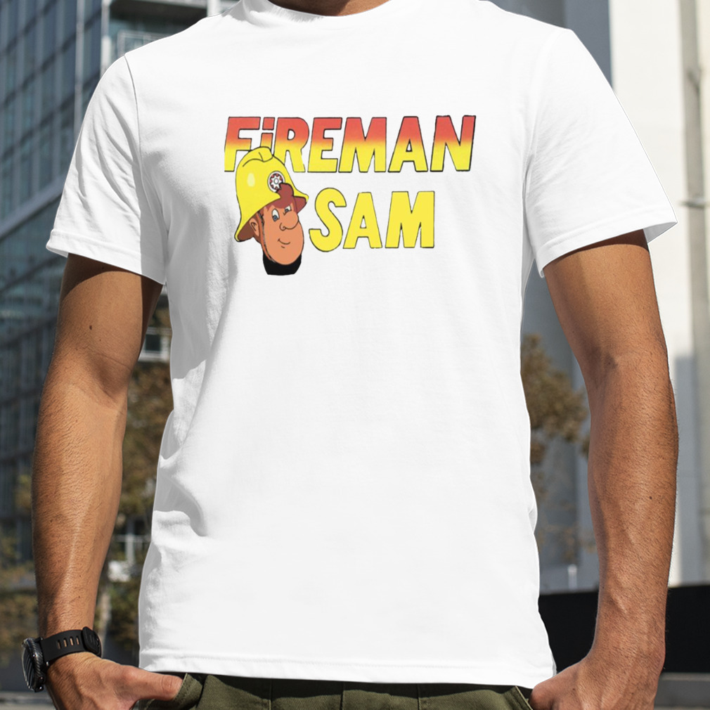 Retro Vintage Fireman Sam Awesome For Music Fan shirt