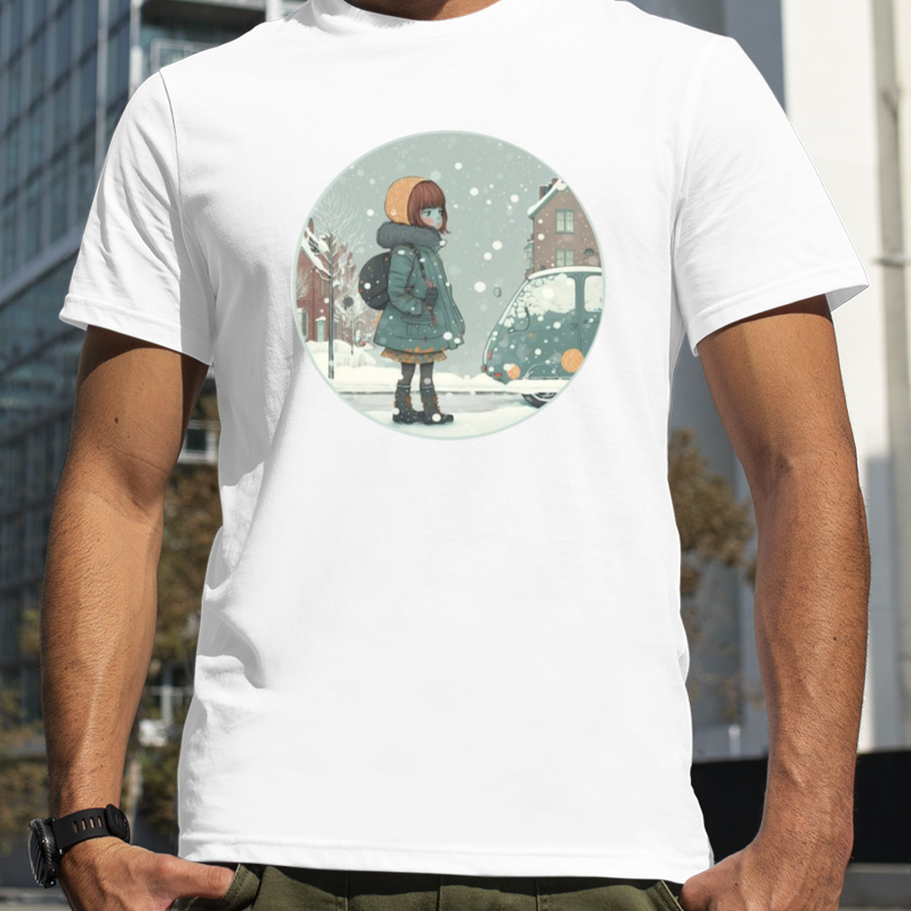 Snowy Day Enid Girl shirt