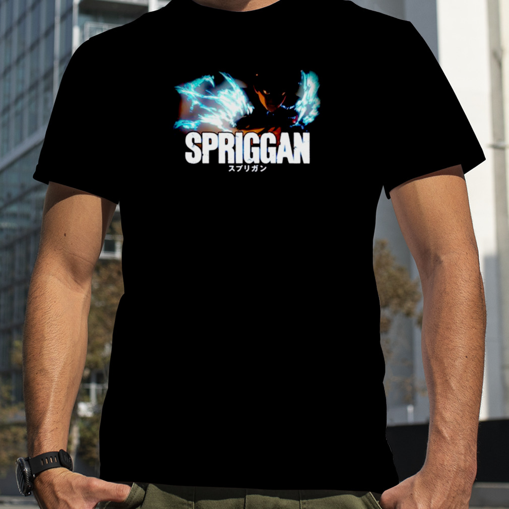 Spriggan Portrait Anime shirt