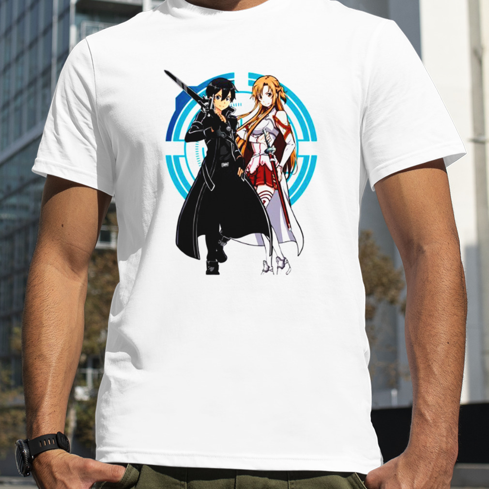 Sword Art Online Anime Asuna And Kirito shirt
