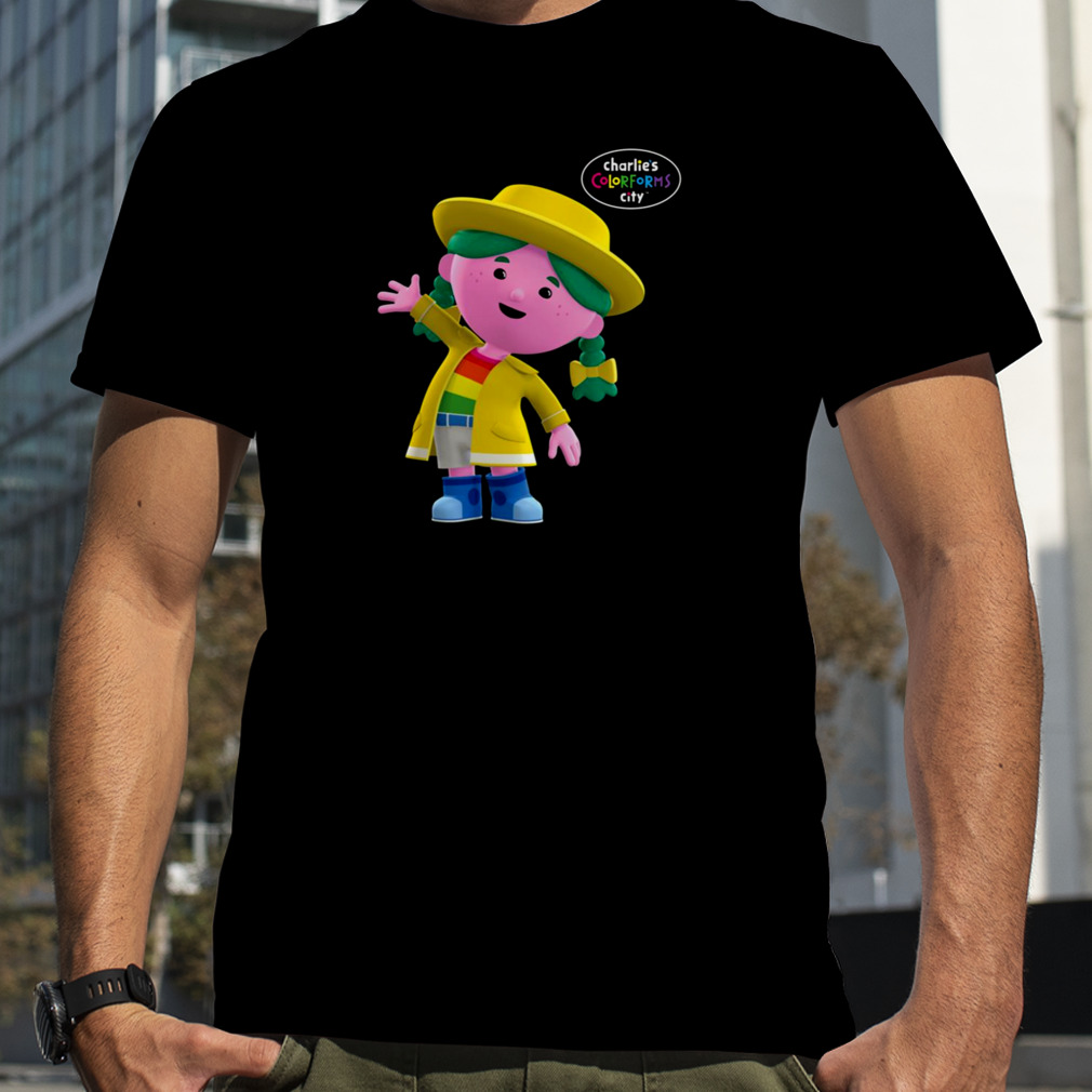 Miss Weather Charlie’s Colorforms City shirt