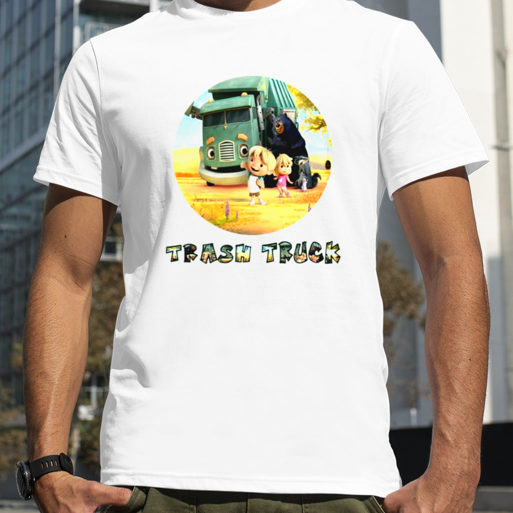 Netflix Caartoon Trash Truck shirt
