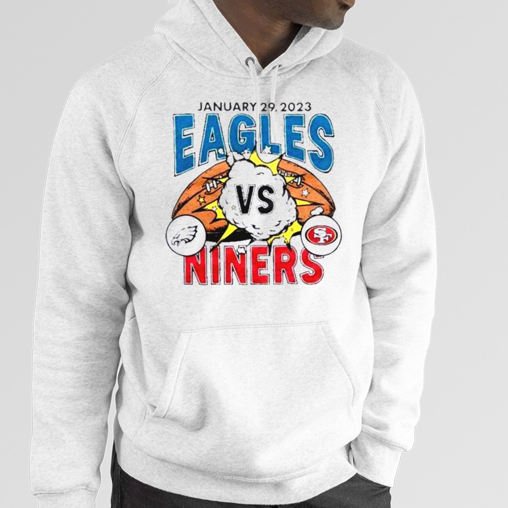 Philadelphia eagles vs san francisco 49ers january 29 2023 shirt