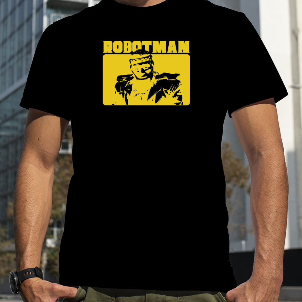 Robotman Yellow Art Doom Patrol shirt