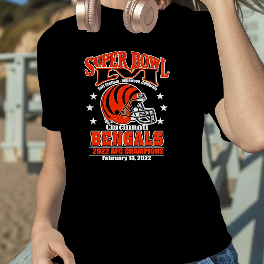 Cincinnati Bengals Champs Football AFC Super Bowl LVI Shirt - ShirtsOwl  Office