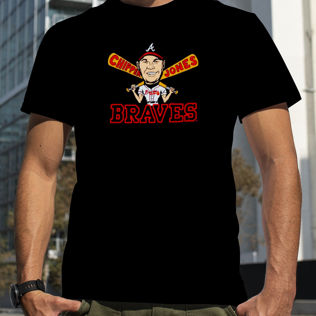 chipper Jones Atlanta Braves baseball shirt