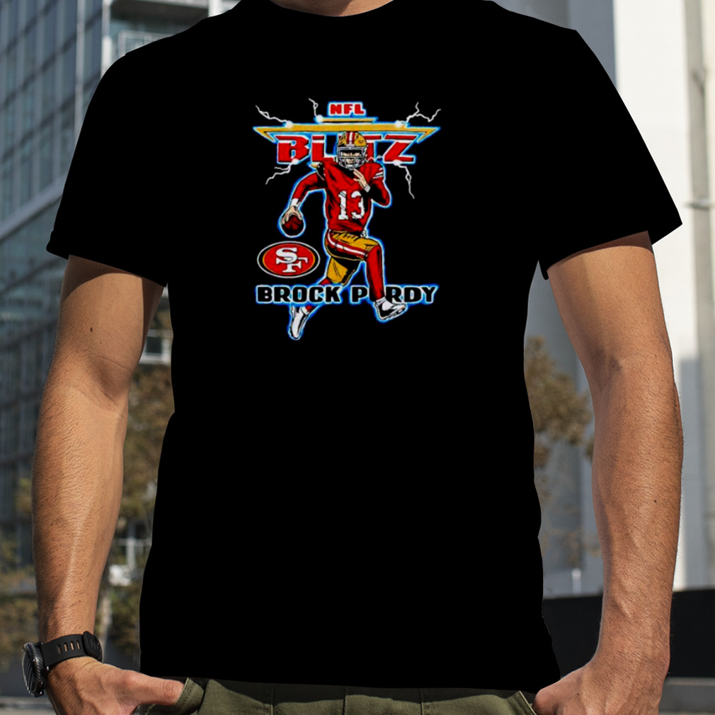 nFL Blitz SF 49ers Brock Purdy shirt