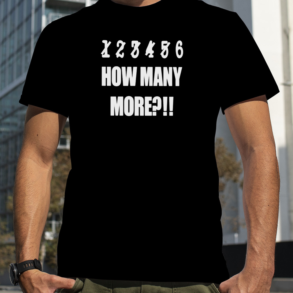 1 2 3 4 5 6 how many more shirt