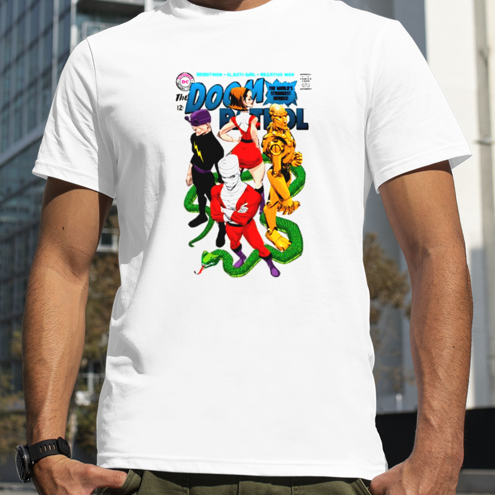 90s Comic Design Doom Patrol shirt