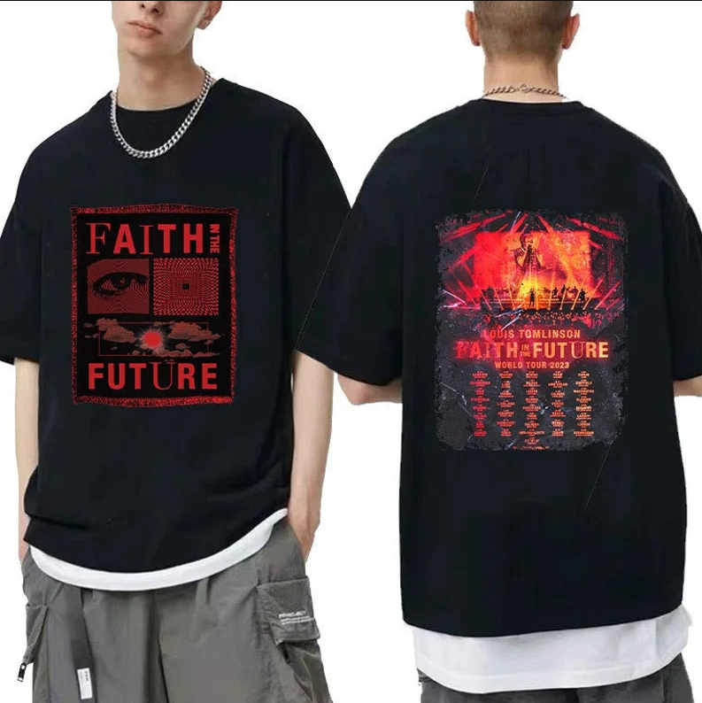 Faith In The Future World Tour 2023 Uk Europe Louis Tomlinson Shirt