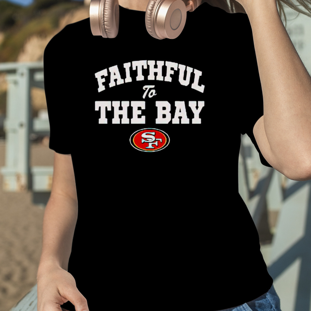 San Francisco 49ers Nike Women's Slant Logo Tri-Blend V-Neck T