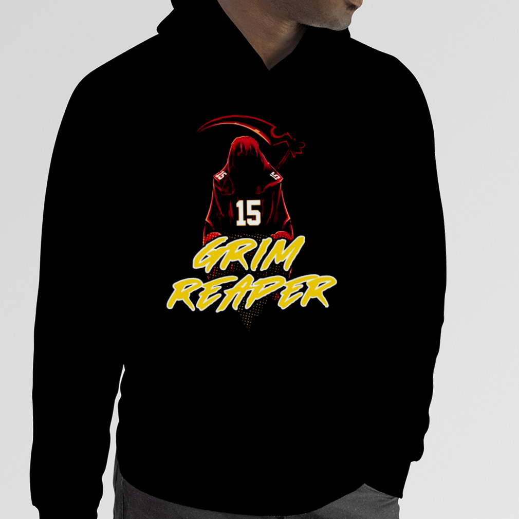 Mahomes KC Chiefs Grim Reaper Sweatshirt - Trends Bedding