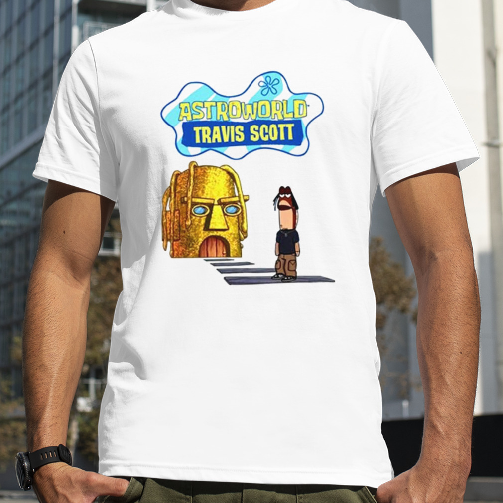 Spongebob x astroworld travis scott shirt