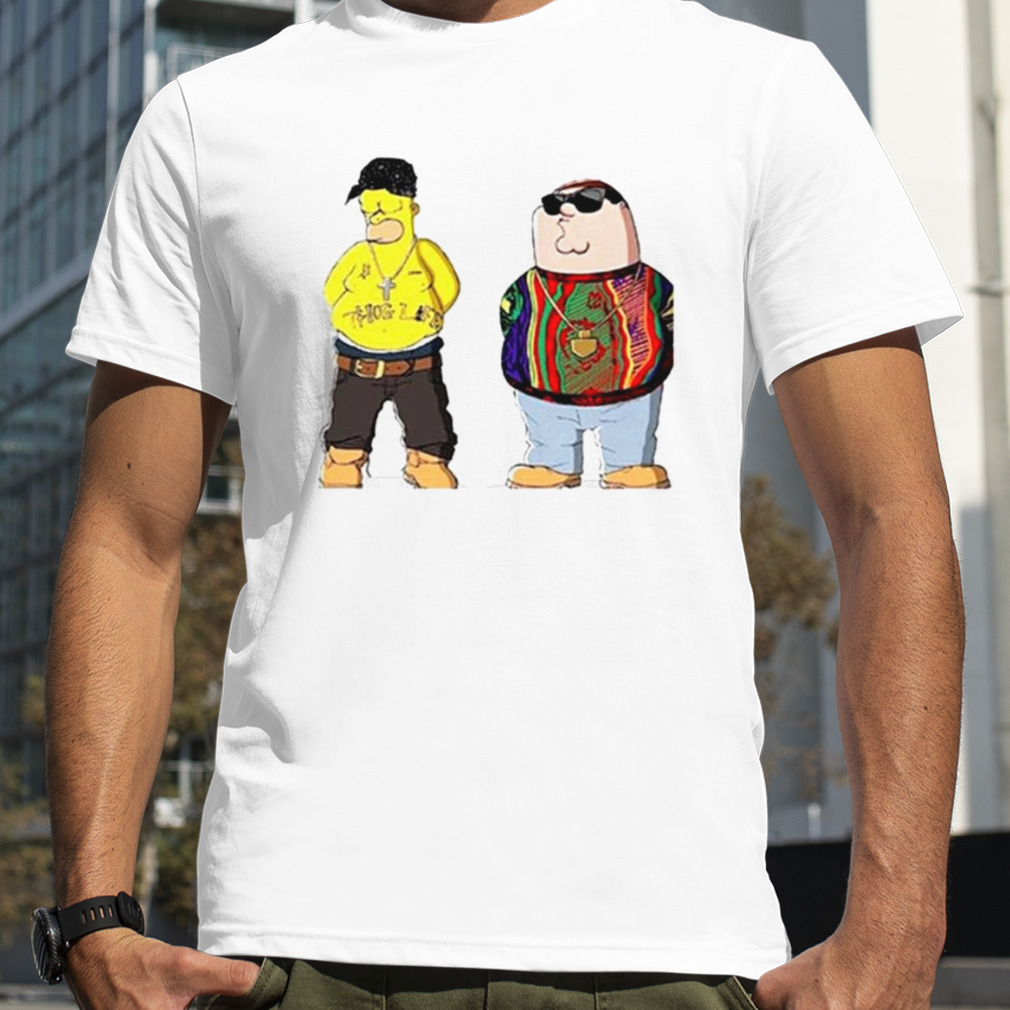 Tupac simpson and peter dad real hip shirt