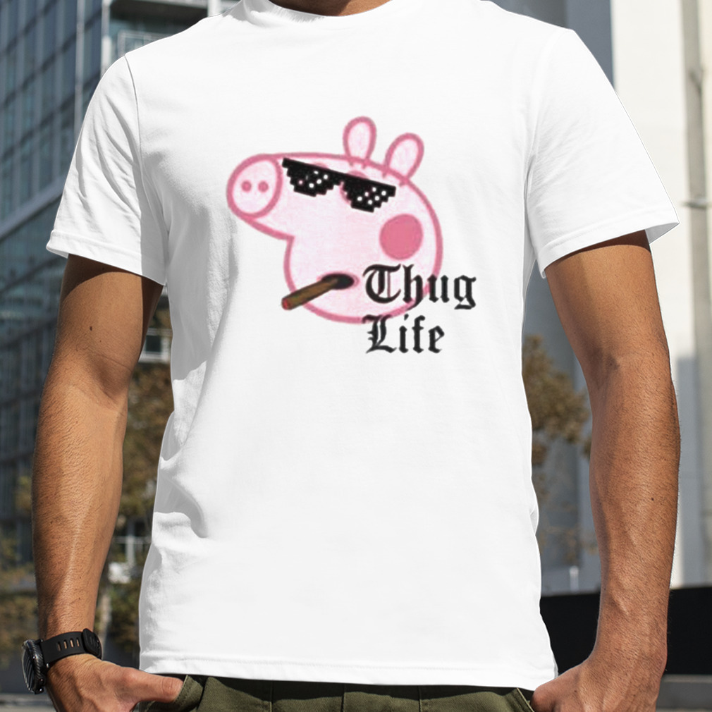 peppa pig thug life shirt