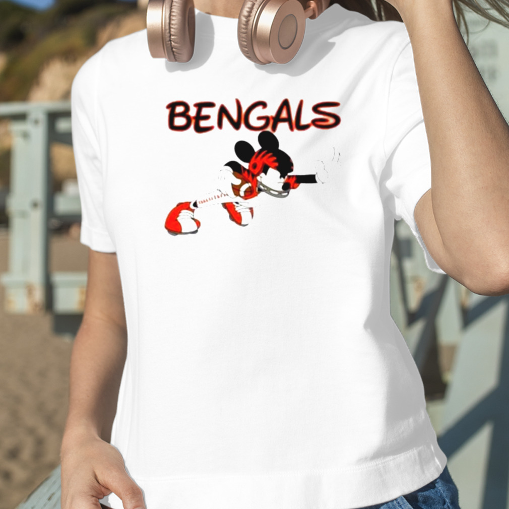 Cincinnati Bengals Mickey Mouse Disney Joe Burrow 2023 Shirt