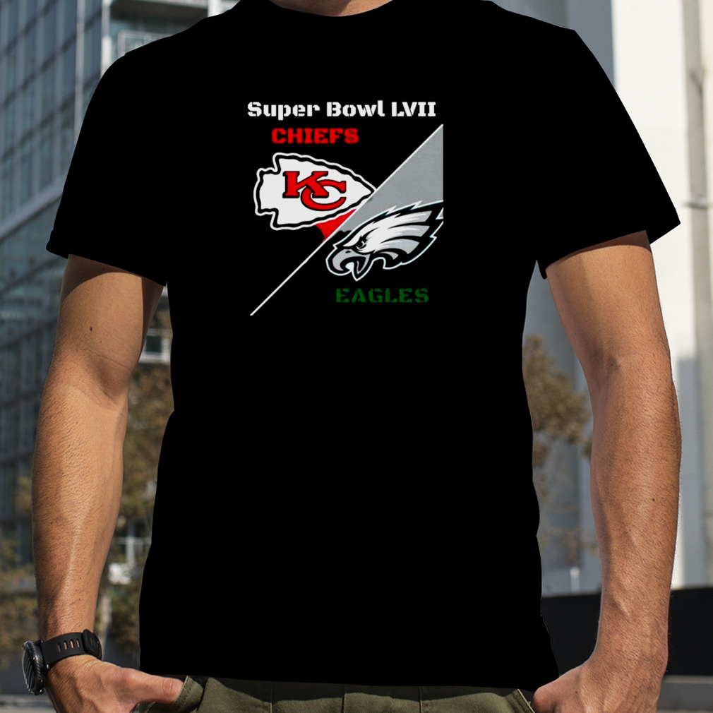 2023 Super Bowl LVII Kansas City Chiefs Vs Philadelphia Eagles shirt