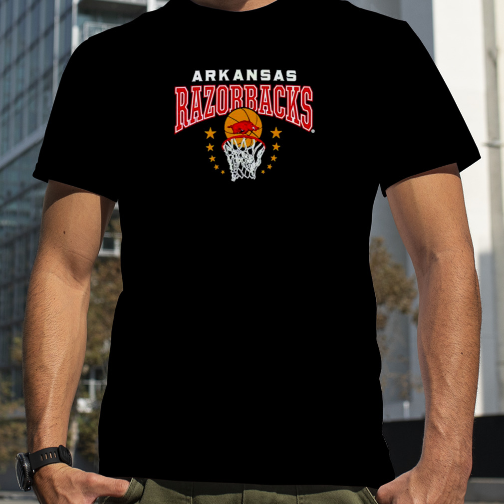 Arkansas Razorbacks Basketball Hog Star Hoops shirt