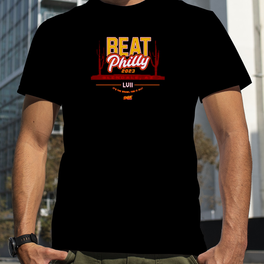 Beat Philly vs Kansas City 2023 It’s the brawl for it all shirt T-Shirt