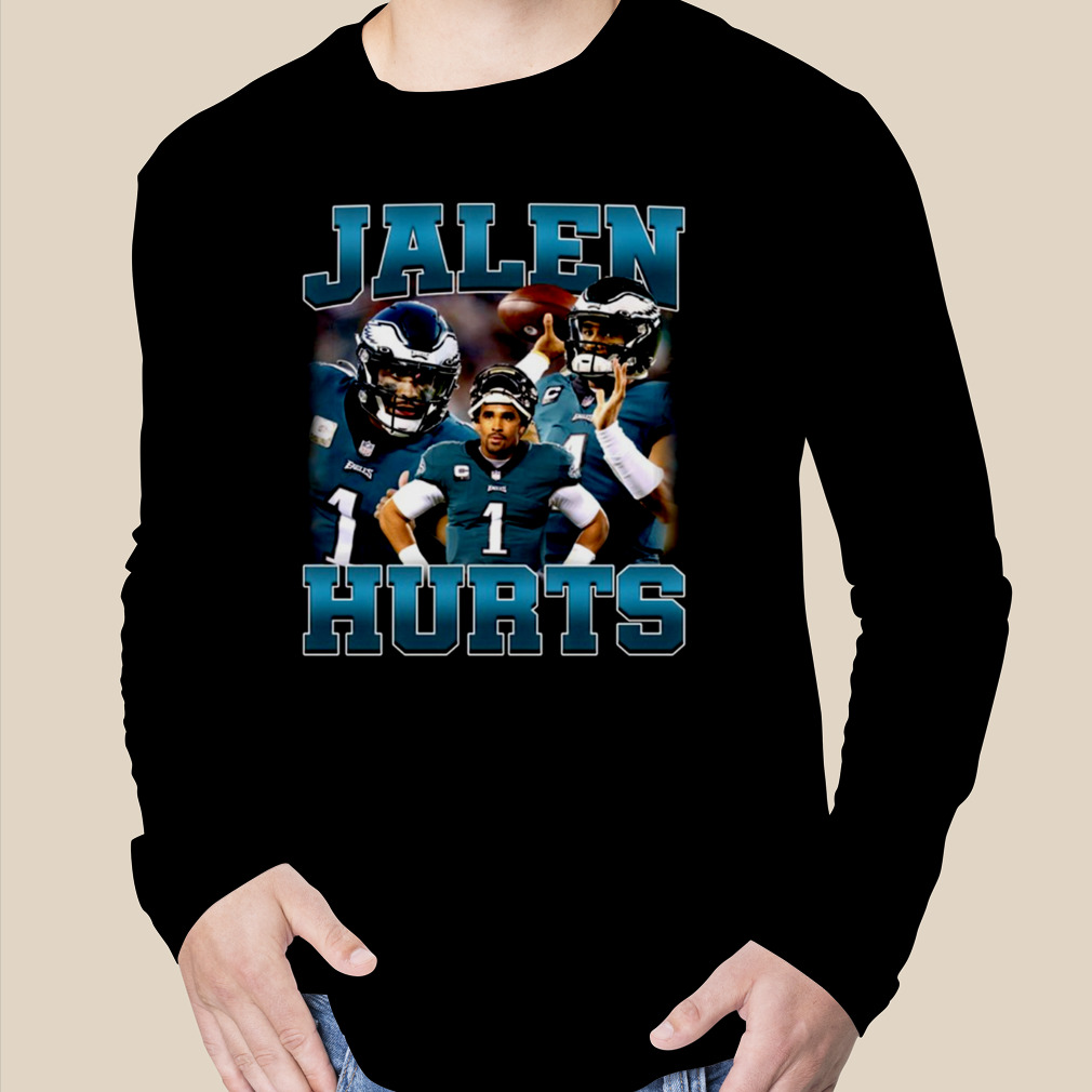 Jalen Hurts Vintage Bootleg Style Philadelphia Eagles T-Shirt - Cruel Ball