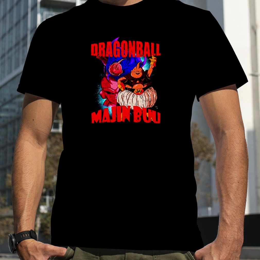 Collage Design Majin Buu Dragon Ball shirt