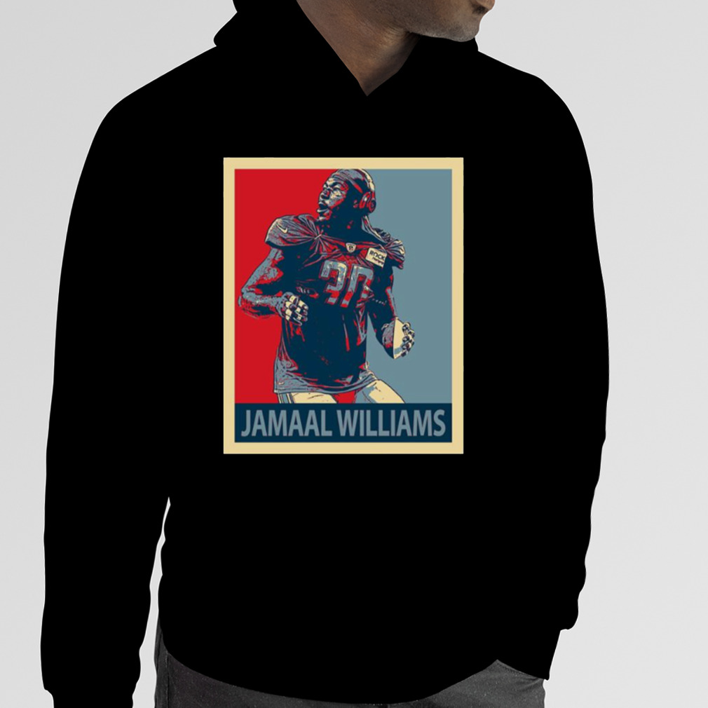 Rinkha Jamaal Williams Football Paper Poster Lions Long Sleeve T-Shirt