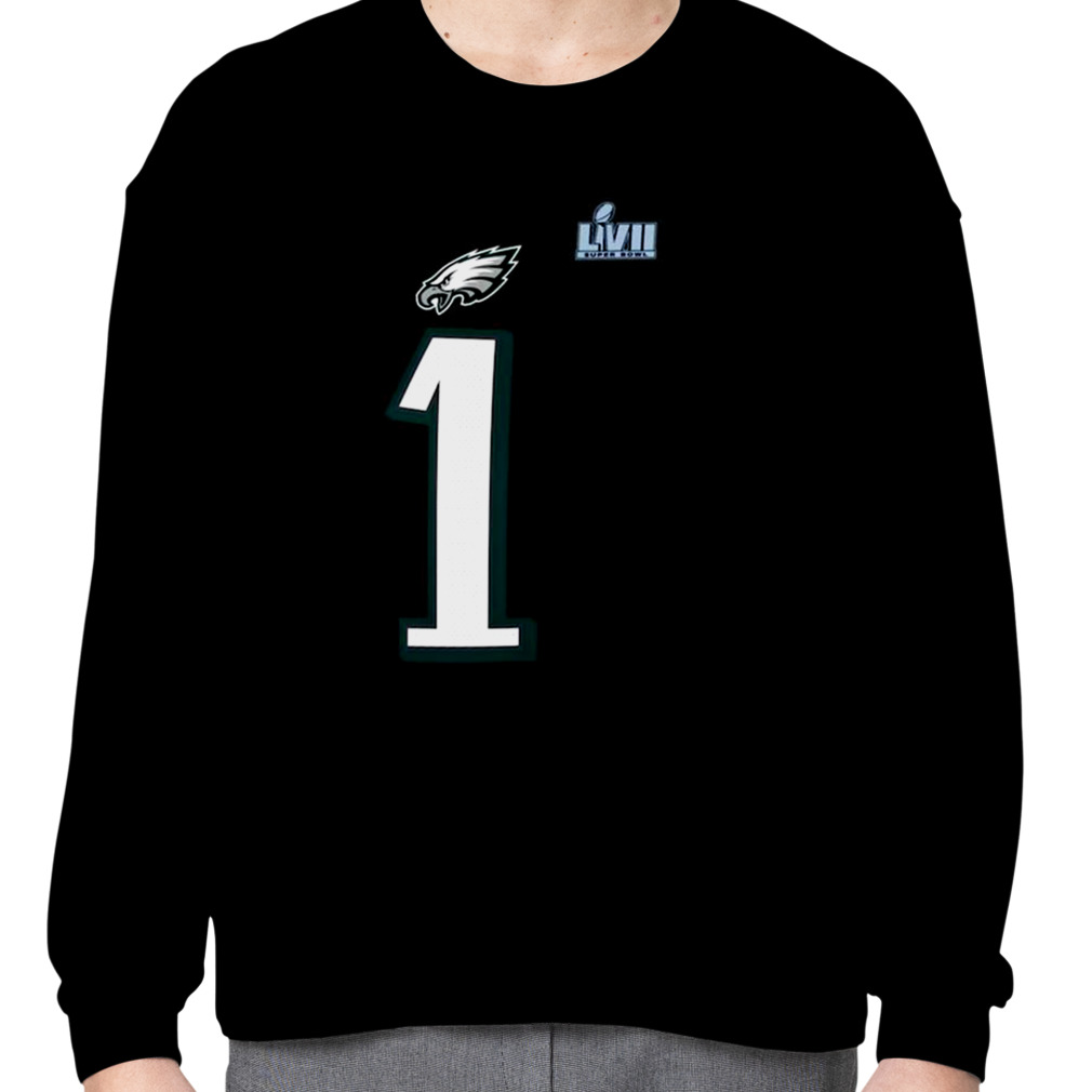 Philadelphia Eagles Jalen Hurts Nike Black Super Bowl LVII 2023 shirt -  Peanutstee