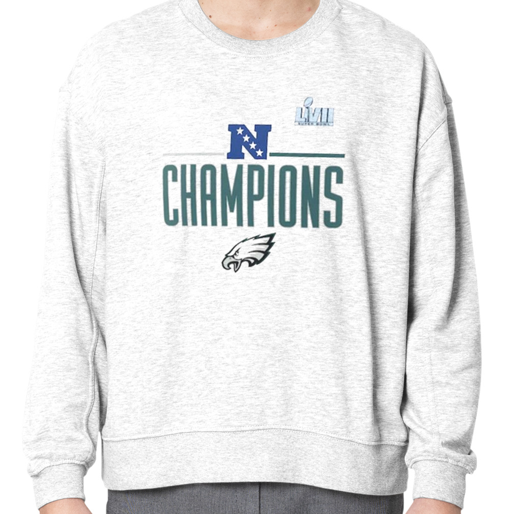 Philadelphia Eagles 2022 NFC Champions Roster T-Shirt - White - Bluefink