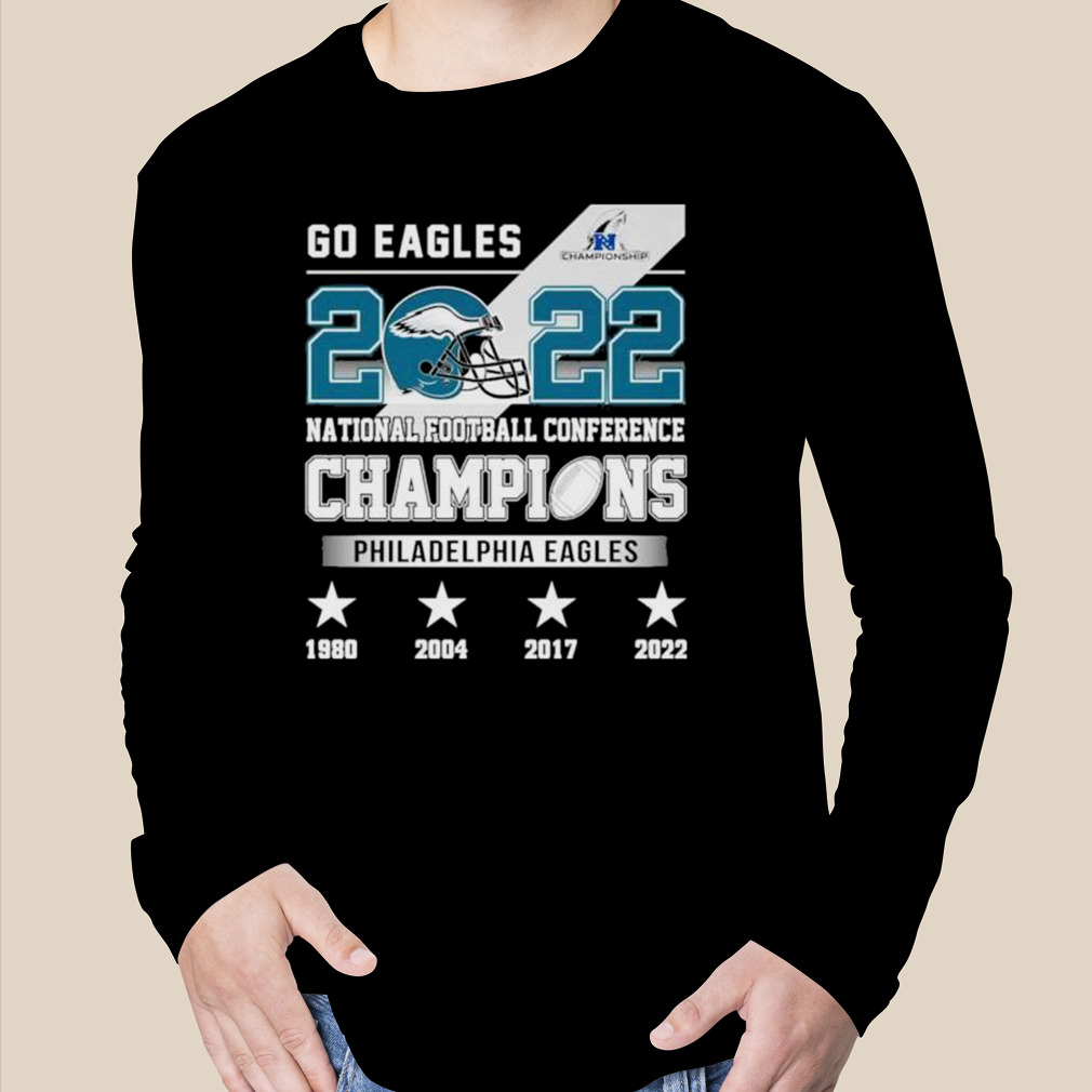 Philadelphia Eagles go Eagles 2022 National football conference champions  shirt - Peanutstee