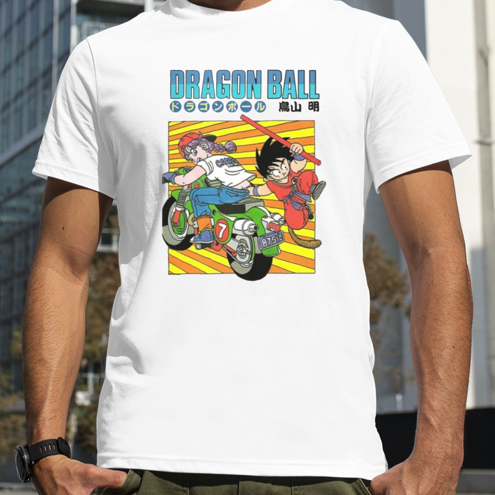 Pursuit General Blue Goku And Bulma Dragon Ball shirt